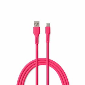 COLORUM kabelis USB-A - USB-C 1,8m 3A CK60-AC-02 xMagenta