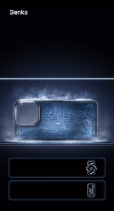 Benks Magnetic Biliz Cooling maciņš (0066) iPhone 16 Pro Max pelēks