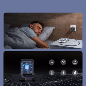 Joyroom JR-TCG17 45W 2 x USB-C sienas lādētājs (UK spraudnis) - melns