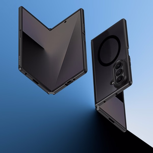 Ar MagSafe saderīgs DUX DUCIS AIMO MAG maciņš SAMSUNG Z Fold 8, melns