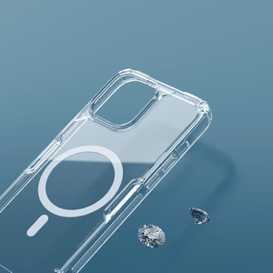 Nillkin Nature Pro magnētiskais viedtālruņa apvalks iPhone 14 Pro, MagSafe, zils