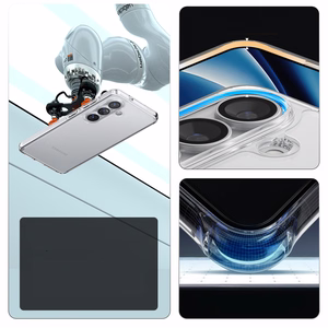 SPIGEN futrālis ULTRA HYBRID priekš SAMSUNG S26 crystal clear