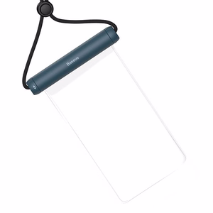 Baseus Cylinder Slide-cover ūdensizturīga viedtālruņa soma (zila)
