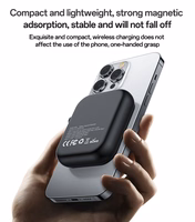 Benks Portatīvais lādētājs 5000mAh YP59 3 in 1 - Type C - magnētiskā, indukcijas 15W melna