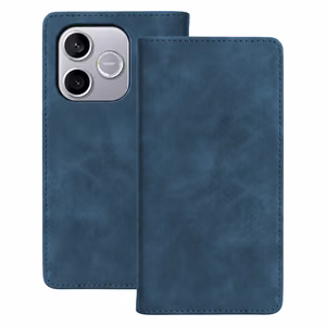 Smart Suede maciņš Honor 600 lite tumši zils