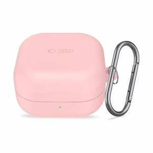 Tech-Protect Silicone Hook Case for Samsung Galaxy Buds 4 / 4 Pro - Pink