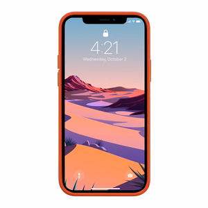 Crong Color Cover vāciņš ierīcei iPhone 12 Pro Max, sarkans