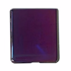 Apakšējais aizmugures vāks Samsung Galaxy Z Flip F700 melns oriģināls (lietots Grade B)