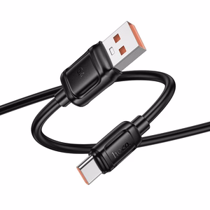 Cable USB A to USB C Hoco PD 5A 100W 1 m X115 black