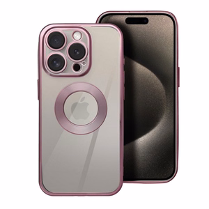 Чехол для iPhone 17 PRO MAX Glam пудровый розовый