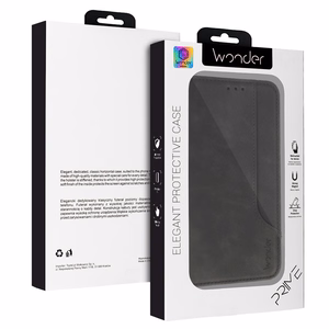 Wonder Prime viedtālruņa apvalks Samsung Galaxy A56 5G melns