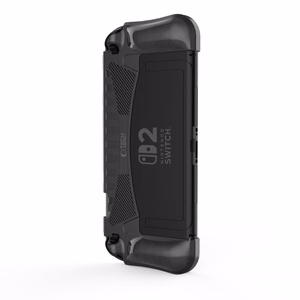 Tech-Protect TPUCarbon viedtālruņa apvalks Nintendo Switch 2 - melns