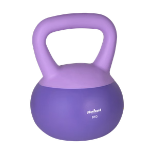 REBEL ACTIVE Soft Kettlebell mīkstā vinila svarbumba, 8 kg
