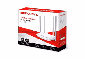 Mercusys MW325R bezvadu maršrutētājs vienjoslu (2.4 GHz) Fast Ethernet balts