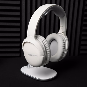 Blavec Virs ausīm Bluetooth Austiņas BO-12 Bass Master ANC (BO12-W) baltas