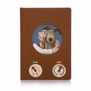Wallace & Gromit A5 piezīmju grāmata