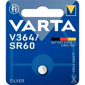 VARTA sudraba baterija V364 (Type SR60) 1 gab.