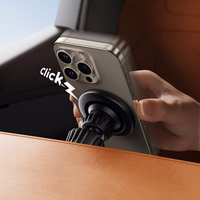 Joyroom JR-ZS406 magnētiskais automašīnas gaisa ventilācijas turētājs - melns