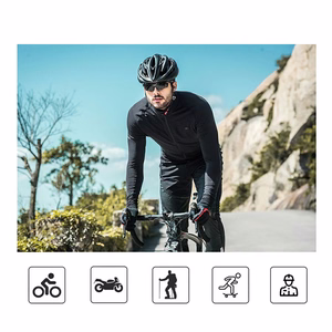 Rockbros LKPJ00 pirātu stila sporta cepure – melna