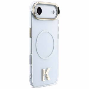 Karl Lagerfeld IML K Head Logo MagSafe Maciņš for iPhone Air - Clear