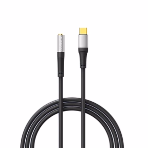 Melns 1 m audio kabelis Orico AXC: USB-C – 3,5 mm jack