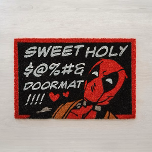 Marvel Deadpool durvju paklājs, 40 × 60 cm