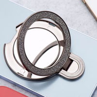 Tālruņa statīvs CIRCLE MIRROR – lipīgs – melns