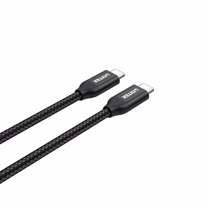 Unitek C14059BK USB kabelis 2 m USB C melns