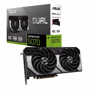 ASUS Dual NVIDIA GeForce RTX 5070 OC 12 GB Videokarte
