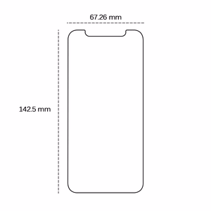 Rūdīts stikls 2,5D iPhone 12 / iPhone 12 Pro 6,1"