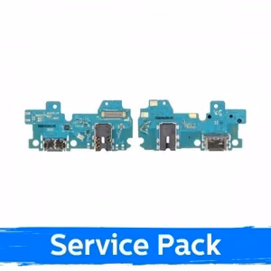 Разъём зарядки для Samsung M325 M32 / M225 M22 с шлейфом / Plata (Service Pack)
