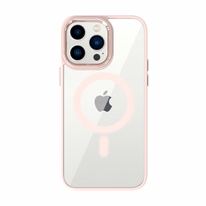 Tel Protect Magnētiskais Skaidrais apvalks viedtālrunim iPhone 11 Pro Max rozā