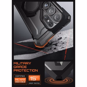 Supcase UB Grip Mag MagSafe futrālis Samsung Galaxy S26 Ultra - Melns