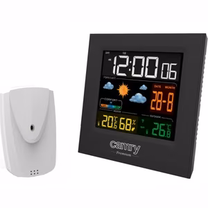 Camry CR 1166 – weather station with date display, black