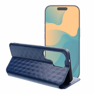 Atlokāmais maciņš Xiaomi 17 PRO / 18 PRO Cubic Book, zils