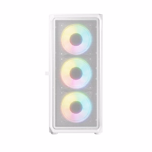Logic PORTOS ARGB MINIDI USB 3.0 datora korpuss, balts