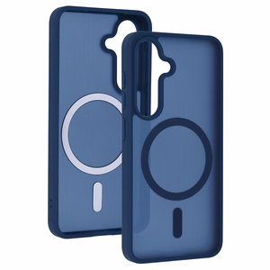 Tel Protect Aura Matte Magsafe maciņš Samsung Galaxy S25/S24, tumši zils