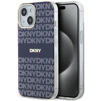 DKNY IML Mono un svītras Magnētiskais viedtālruņa apvalks iPhone 15 / 14 / 13 - zila