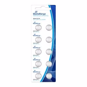 Baterija sārma LR44 1.5V 10gab MediaRange