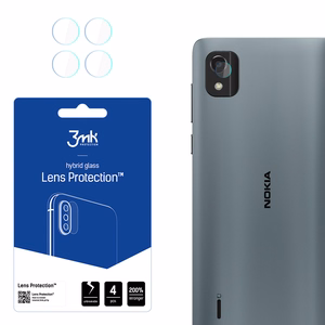 3mk Lens Protection – kameras objektīva aizsargs modelim Nokia C2 2nd Edition