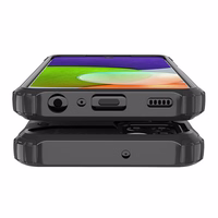 Viedtālruņa apvalks Samsung Galaxy A22 4G hibridais izturīgais vāks zeltains