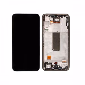 LCD Display Compatible With Samsung A346 A34 5G with Frame / Graphite / HQ