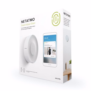 Netatmo NA-NIS01 bezvadu sirēna iekštelpu balts