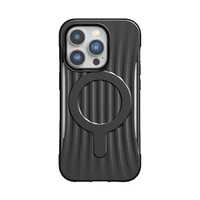 Raptic X-Doria Clutch viedtālruņa apvalks iPhone 14 Pro Max ar Magnētisko melnu aizmugurējo pārklājumu