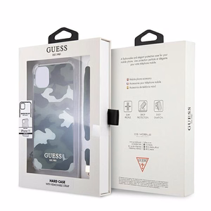 Guess GUHCN61KSARKA iPhone 11 6.1" / Xr zaļš/haki cietais apvalks Camo kolekcija