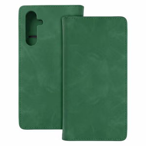 Smart Suede maciņš priekš Samsung Galaxy A54 5G, zaļš