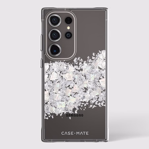 Case-Mate Karat vāciņš ierīcei Samsung Galaxy S24 Ultra, rotāts ar perlamutru, “A Touch of Pearl”