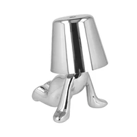 Nakts lampa Silver Man dizains E