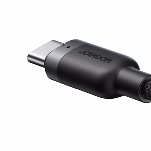 Joyroom S-A63 USB-C–USB-C kabelis, 100 W, 1,2 m, melns