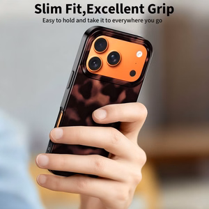 Tech-Protect Lamano MagSafe viedtālruņa apvalks iPhone 17 Pro - melns un sarkans